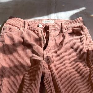 PacSun Dusty Rose Corduroy Mom Jeans